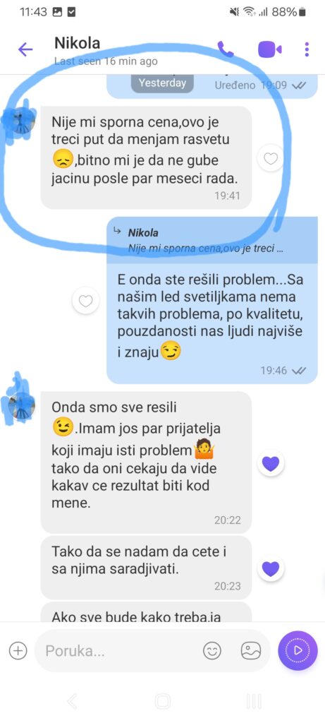 Koliko često vam se kvari LED rasveta